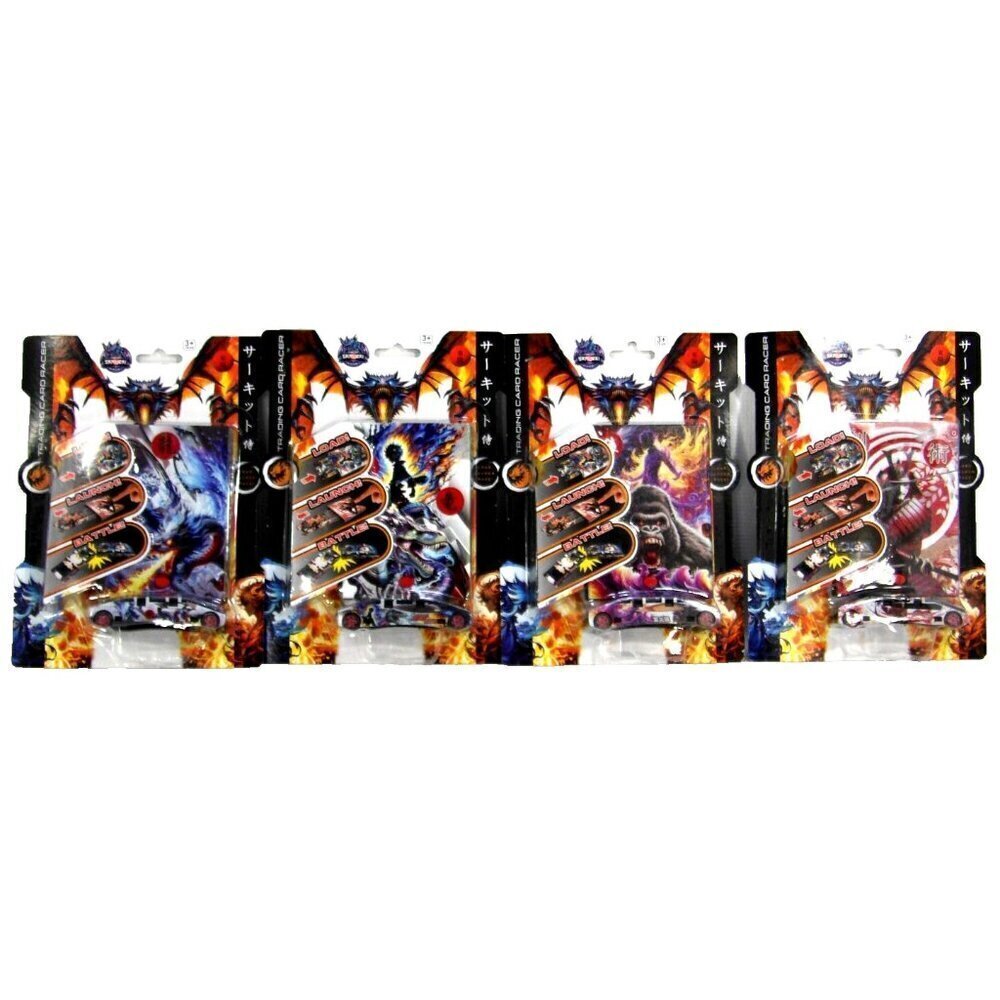 Circuit Samurai Trading Card Racers set of four BOLEY CORP 2024, NEW